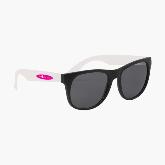 Youth Rubberized Sunglasses with UV400 Lenses — view 9