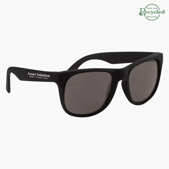 Recycled Rubberized Sunglasses with UV400 Lenses — view 2