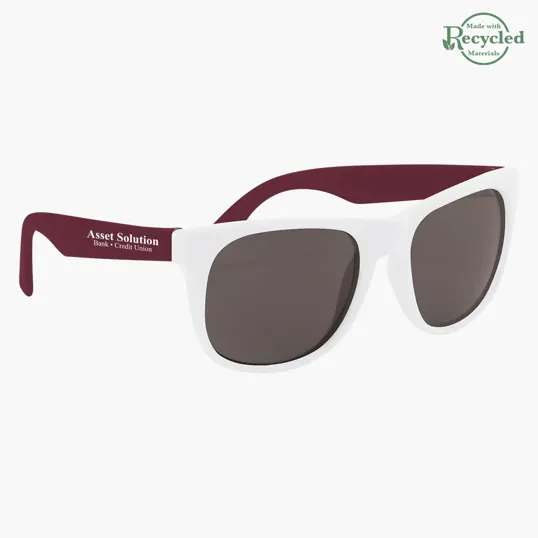 Recycled Rubberized Sunglasses with UV400 Lenses — view 29