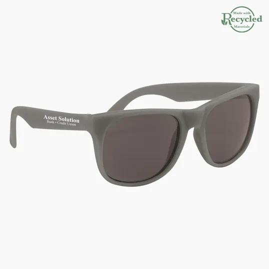 Recycled Rubberized Sunglasses with UV400 Lenses — view 31