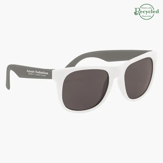 Recycled Rubberized Sunglasses with UV400 Lenses — view 32