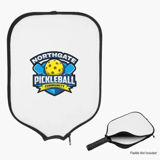 Pickleball Paddle Cover, 3mm Neoprene — view 3
