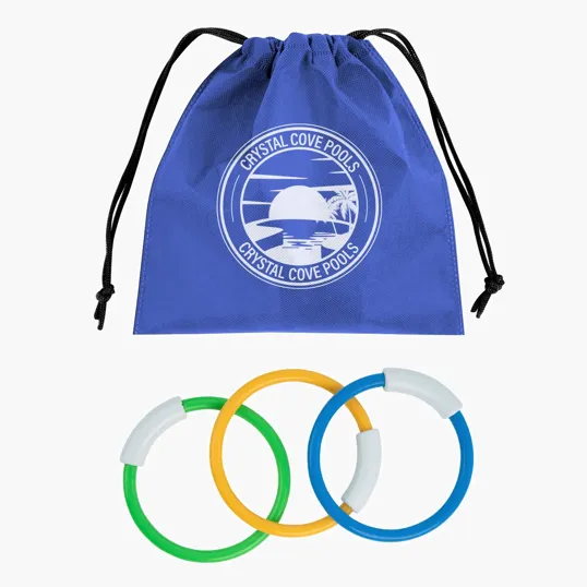 Hide & Go Swim rPET Diving Rings — view 5