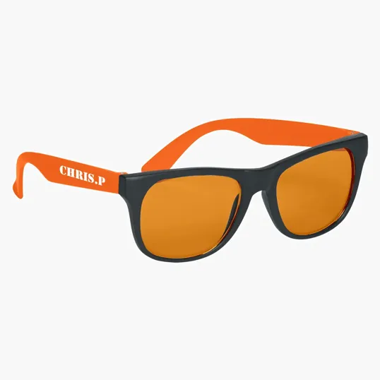 Tinted Lenses Rubberized Sunglasses — view 4