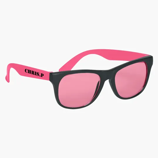 Tinted Lenses Rubberized Sunglasses — view 5