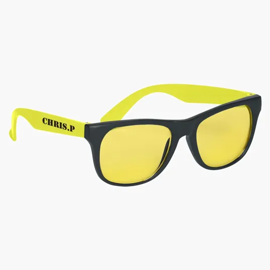 Tinted Lenses Rubberized Sunglasses — view 6