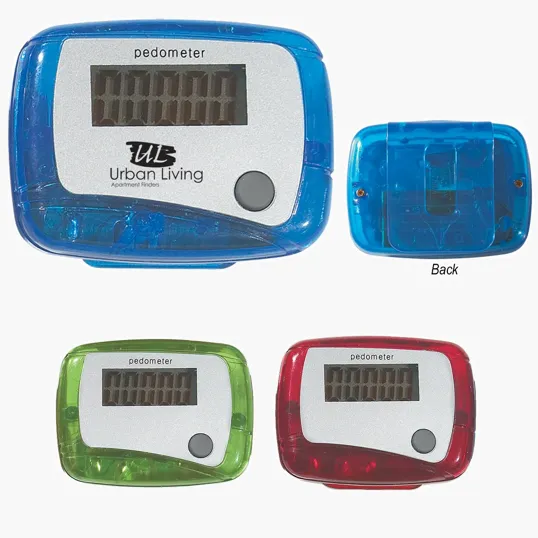 Pedometer with Clip, Records up to 99,999 Steps