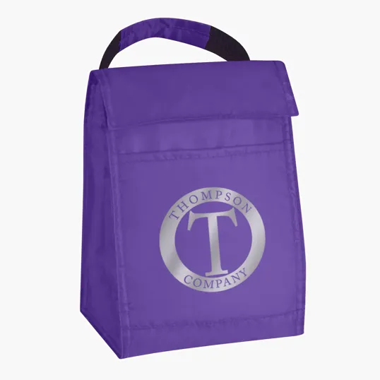 Budget Lunch Bag with PEVA Lining — view 7