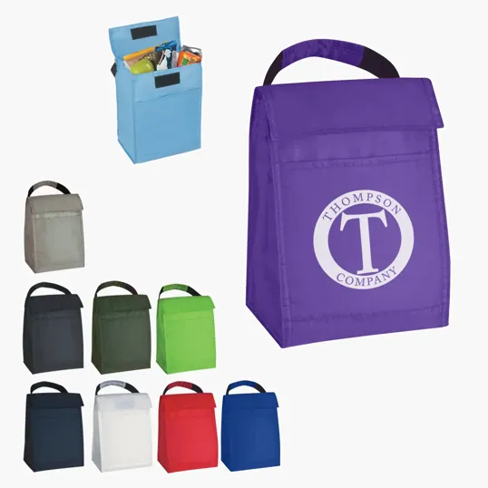 Budget Lunch Bag with PEVA Lining — view 21