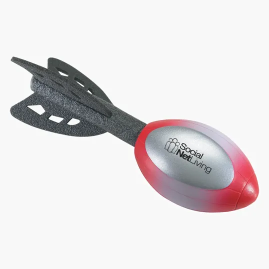 Dart Rocket Polyurethane Novelty Ball — view 2