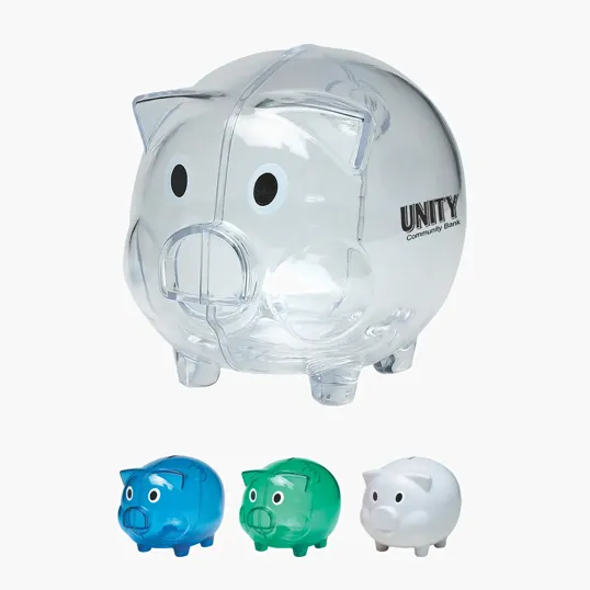 Plastic Piggy Bank