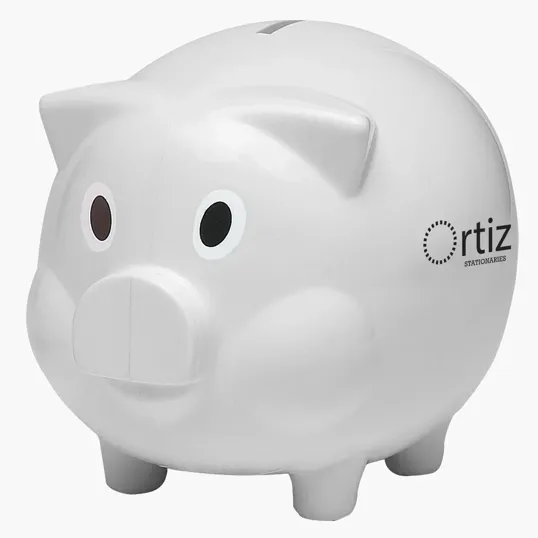 Plastic Piggy Bank — view 4