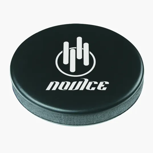 Hockey Puck Shape Stress Reliever