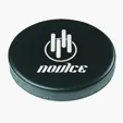 Hockey Puck Shape Stress Reliever
