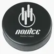Hockey Puck Shape Stress Reliever — view 2