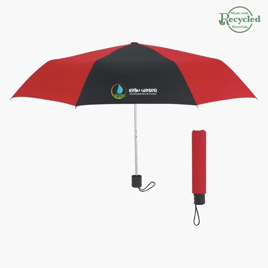 42" Arc Recycled Telescopic Umbrella — view 9