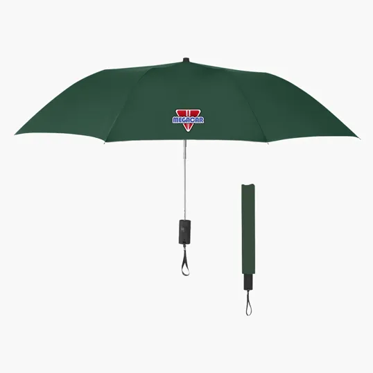44" Arc Automatic Open Telescopic Folding Umbrella — view 2