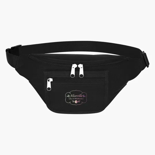 600D Polyester Fanny Pack With Organizer