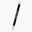 Beatrix Rubberized Aluminum Plunger Pen — view 2