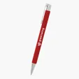 Beatrix Rubberized Aluminum Plunger Pen — view 4