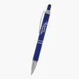 Quilted Stylus Pen with Rubberized Recycled Aluminum Body — view 4