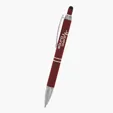 Quilted Stylus Pen with Rubberized Recycled Aluminum Body — view 8