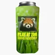 Full Color Tall Boy Coolie, 16 Oz.
