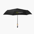 41" Arc Umbrella with 100% RPET Canopy & Bamboo Handle