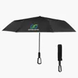 46" Arc Reflective Umbrella with Carabiner Handle