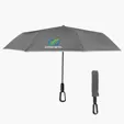 46" Arc Reflective Umbrella with Carabiner Handle — view 2