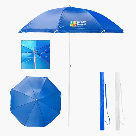 70" Arc Beach Umbrella with Carrying Sleeve
