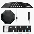 42" Color Changing Umbrella with 100% rPET Canopy