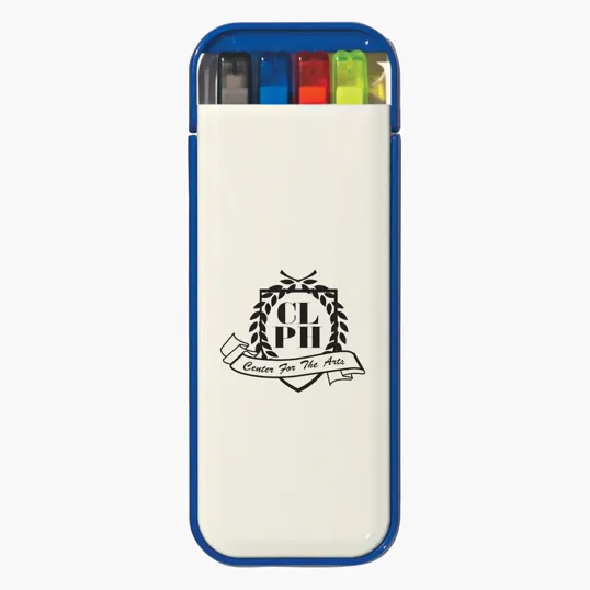 4-In-1 Writing Set with Mechanical Pencil, Highlighter, and 2 Ballpoint Pens — view 4