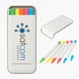 5-In-1 Highlighter Set with Chisel Tips — view 2