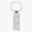 Rectangle Metal Key Tag