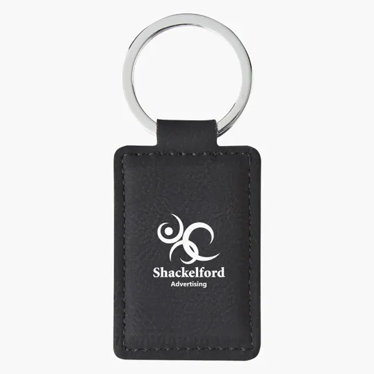 Leatherette Executive Key Tag — view 4