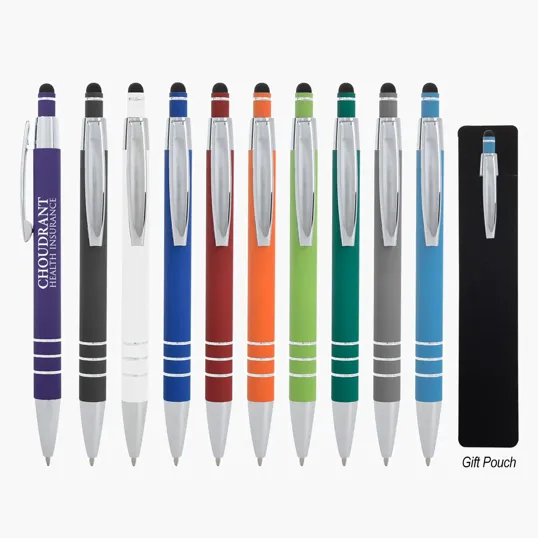 Dublin Stylus Pen, Rubberized Recycled Aluminum — view 11