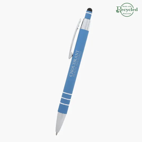 Dublin Stylus Pen, Rubberized Recycled Aluminum — view 2