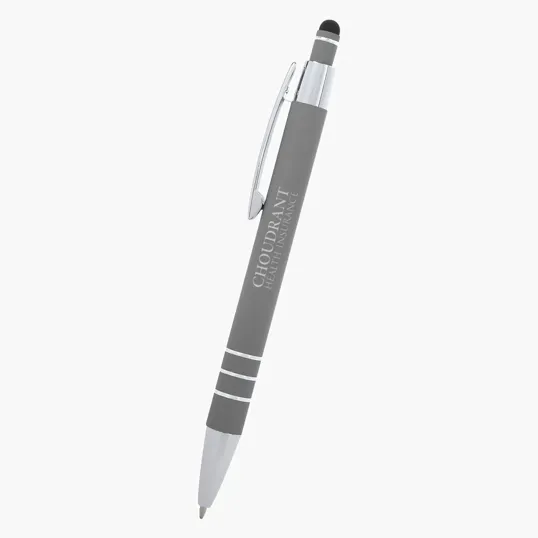 Dublin Stylus Pen, Rubberized Recycled Aluminum — view 3