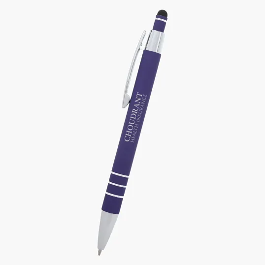 Dublin Stylus Pen, Rubberized Recycled Aluminum — view 7