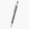 Dublin Stylus Pen, Rubberized Recycled Aluminum — view 3