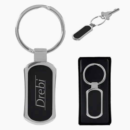 Colton Key Ring with Split Ring Attachment