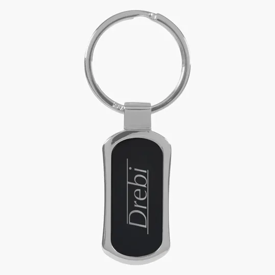 Colton Key Ring with Split Ring Attachment — view 2