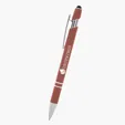 Lexington Incline Stylus Pen, Rubberized Aluminum — view 3