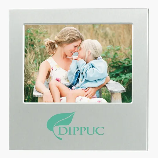 Dazzling Aluminum Photo Frame, 4" x 6"