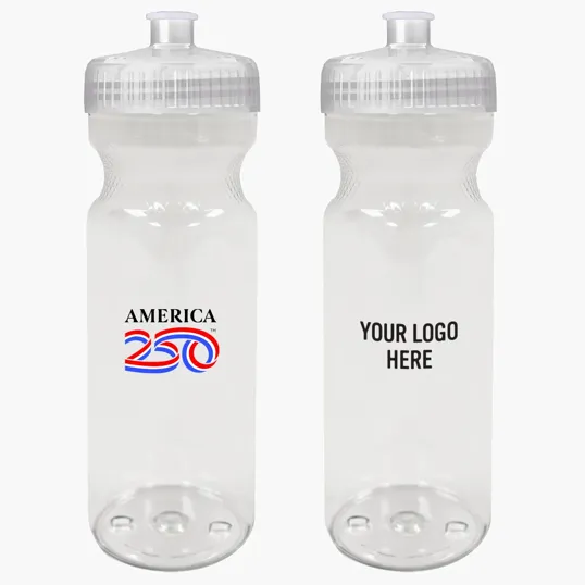 America250™ 28 Oz. Poly-Clear™ Fitness Bottle