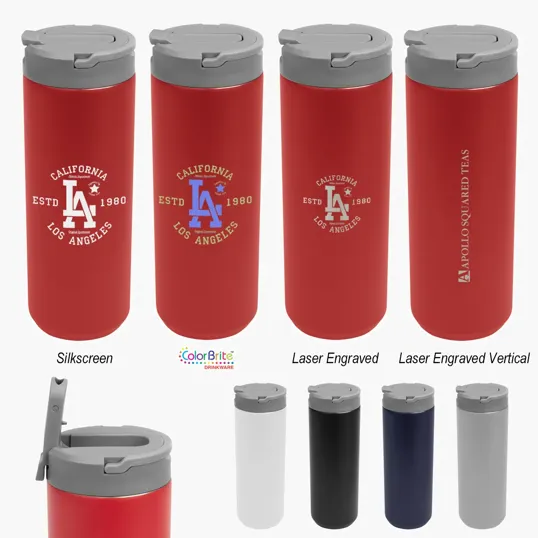 Claremont 18 oz. Stainless Steel Bottle — view 5