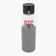 20 oz. Hydro Glass Bottle with Silicone Sleeve — view 3