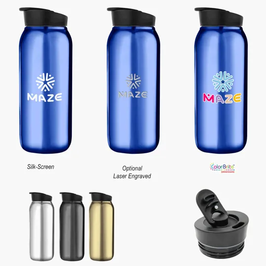 Avery Stainless Steel Bottle, 20 oz. — view 5