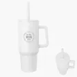 40 Oz. Jackson Intrepid Stainless Steel Tumbler with Handle